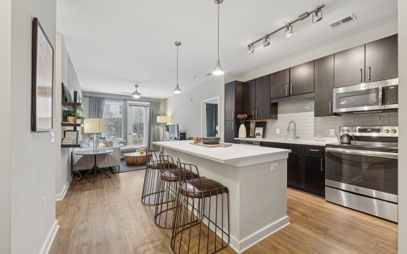 Luxury apartment living