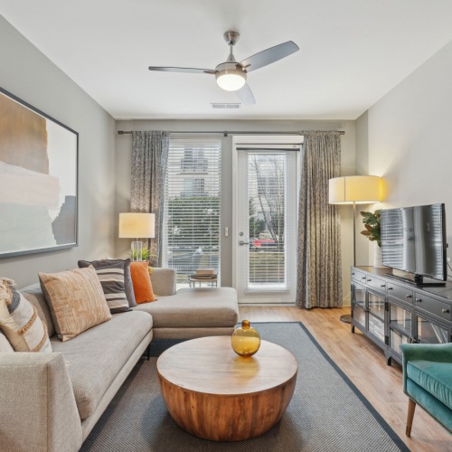 The Alloy - Two Bedroom - Living 2 The Alloy - Two Bedroom - Living 2